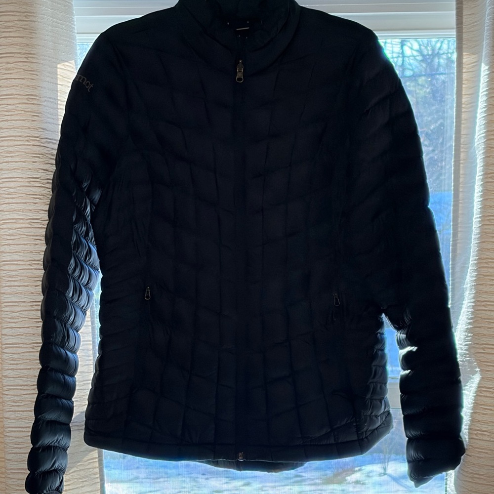 Marmot Midnight Black Puffer Jacket - Picture 2 of 4
